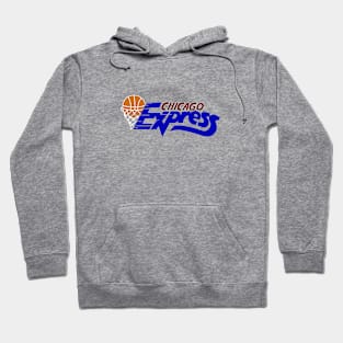 Defunct Chicago Express Basketball 1988 Hoodie